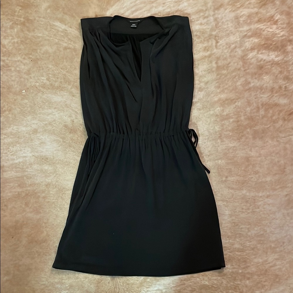 Club Monaco Dark Gray Cinched Mini Dress